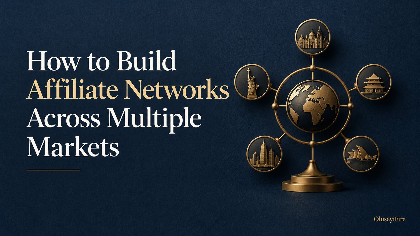 International affiliate program management framework connecting local market partners through shared commercial governance