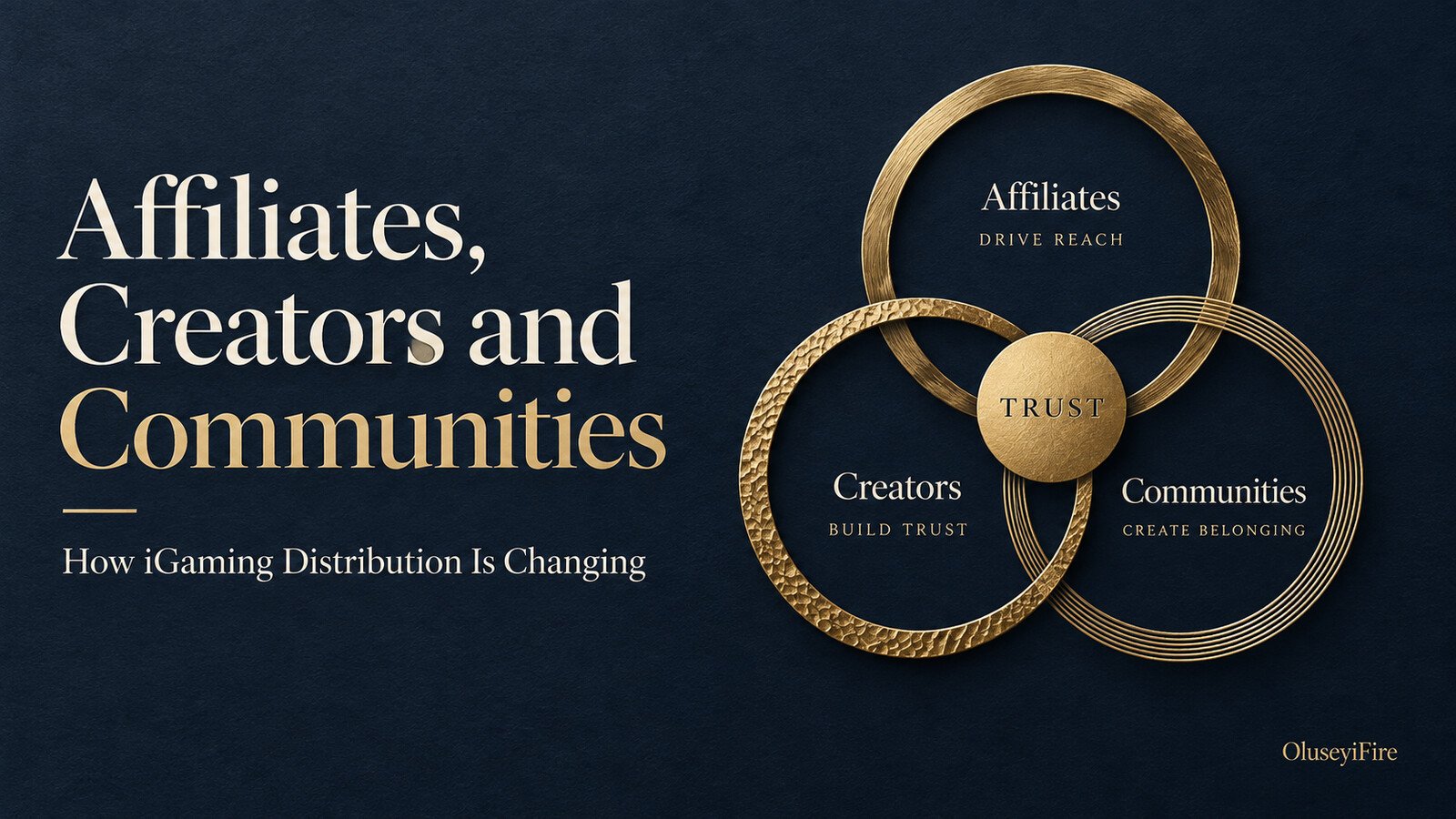 iGaming distribution strategy connecting affiliates creators and trusted communities